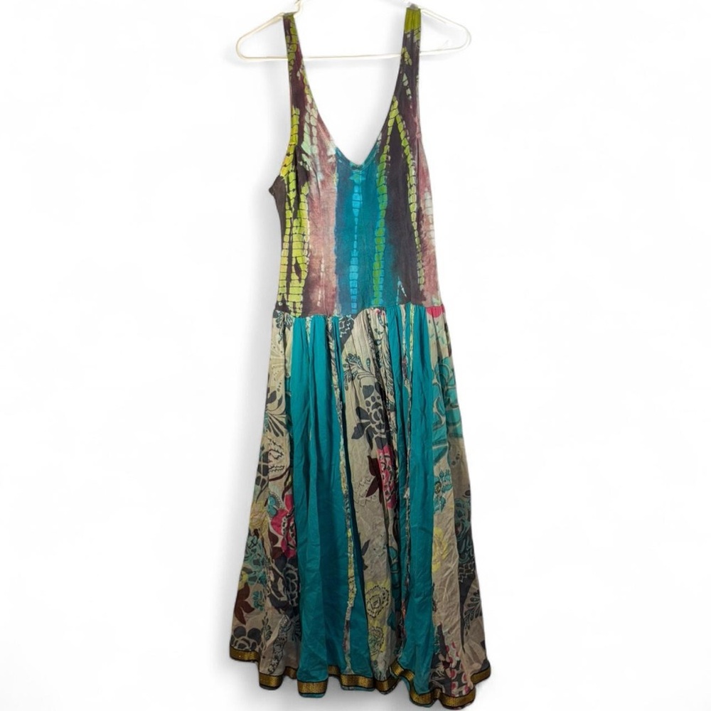 Bohemian Multicolor Maxi Dress